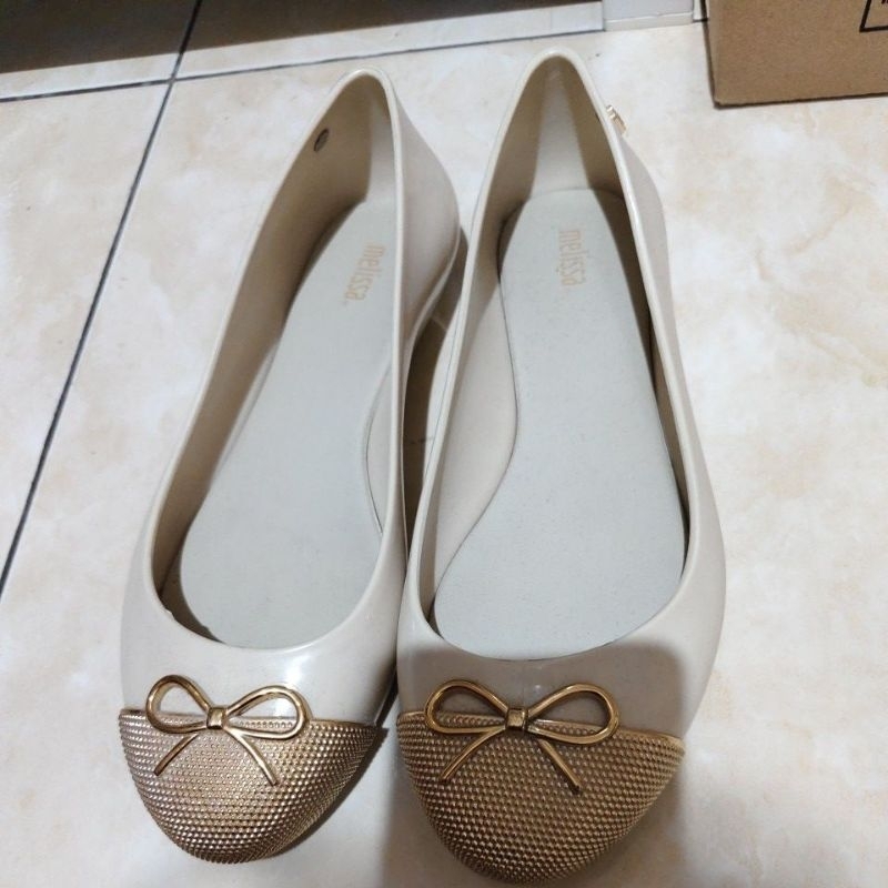 preloved flatshoes melissa original