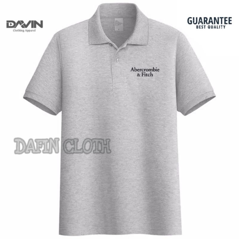 Kaos Kerah Pria Polo shirt Abercrombie & Fitch