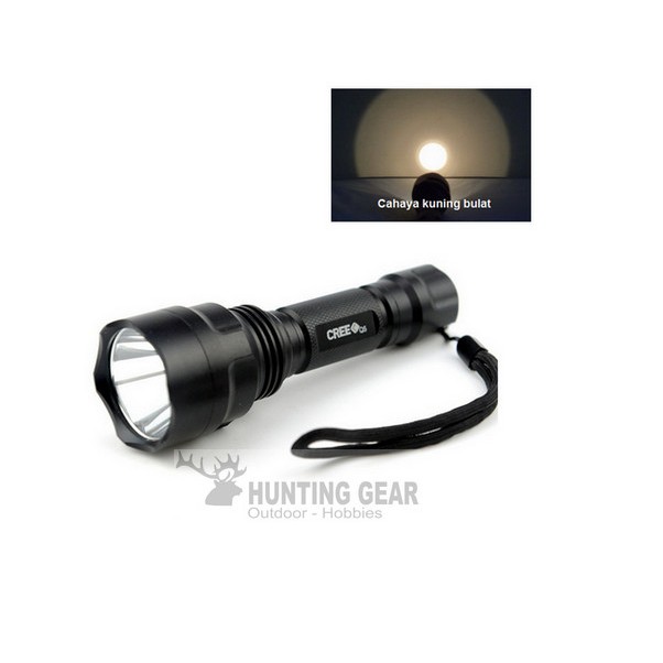 Senter sinar kuning -senter kuning- Senter cahaya kuning C8