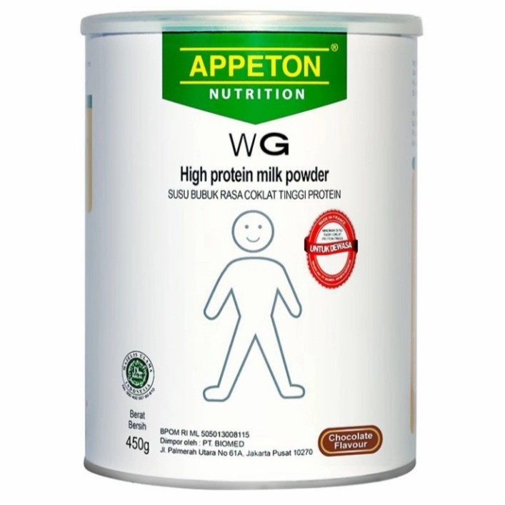 

Banda Aceh Appeton Weight Gain Adult Susu Gemuk Dewasa Rasa Coklat / Rasa Vanila 450 gram