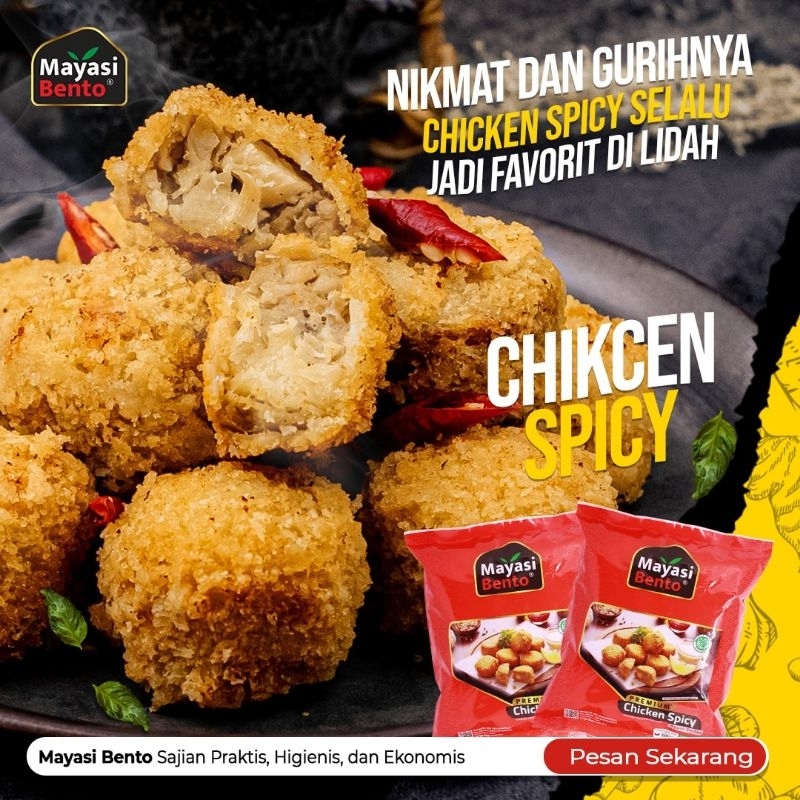 

[500 gr] Chicken Spicy Frozen Food Premium Mayasi Bento