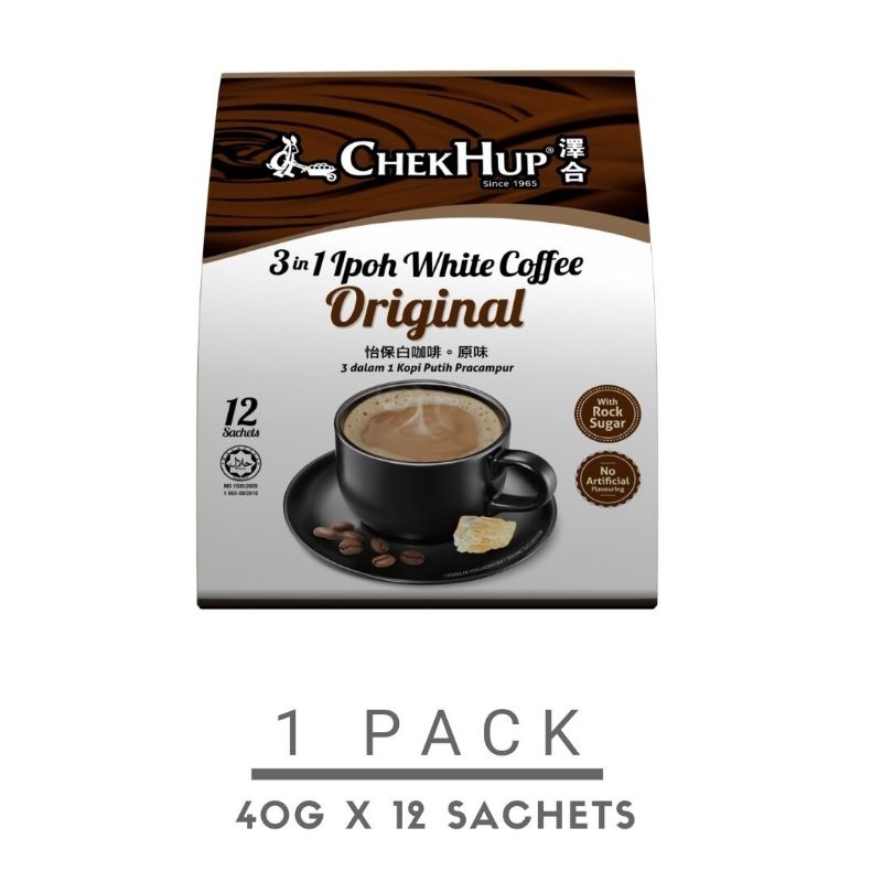 

Ipoh White coffee original / chekhup ipoh white coffee 12 sachet