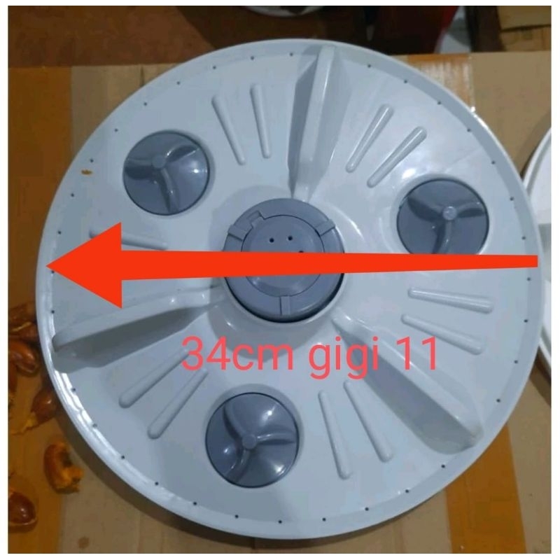 Pulsator mesin cuci LG WF L 801 TC