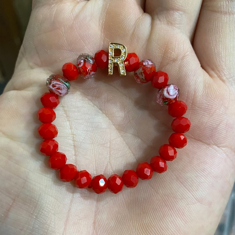 Gelang Anak” Huruf Inisial Custom Huruf & Size