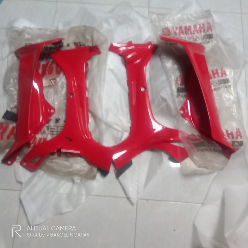 sayap luar dalam yamaha fizr fiz r original ygp warna merah set kanan kiri