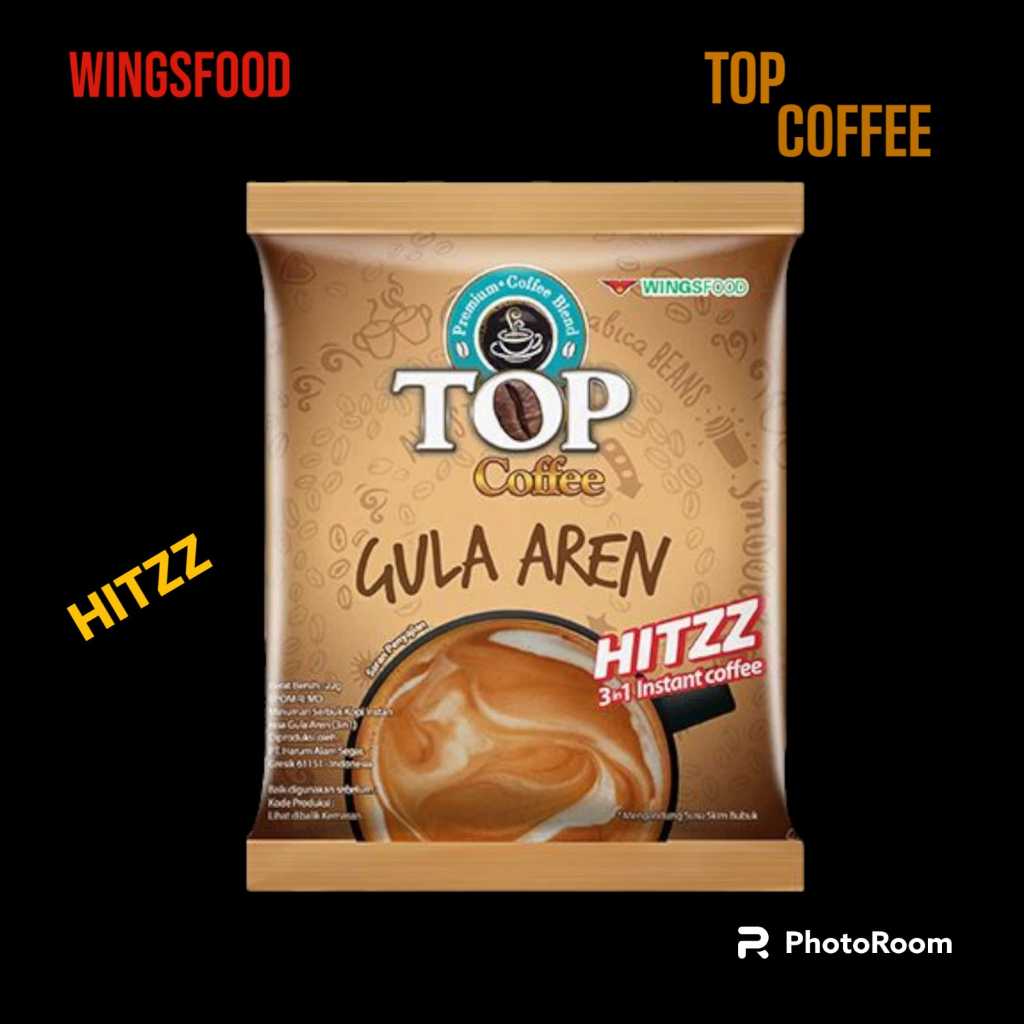 

Top Coffee Gula Aren 3in1 | 10 + 5 Sachet @ 22 g | WingsFood