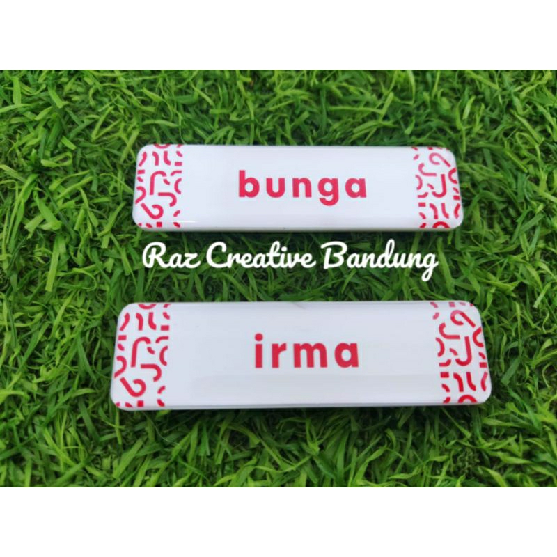 

Nametag Matahari Magnet