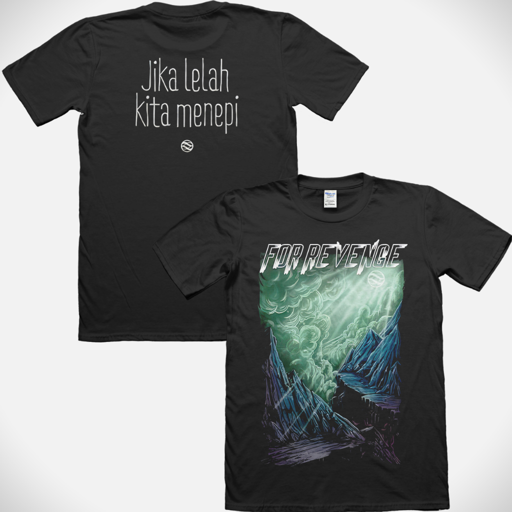 Magnitude T-Shirt For Revenge - Demi Semesta | Kaos musik | Kaos band | BOOTLEG |