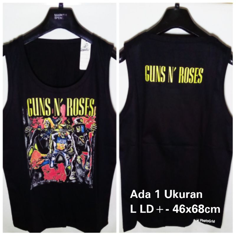 Kaos Lekbong Band Metal Guns N Roses