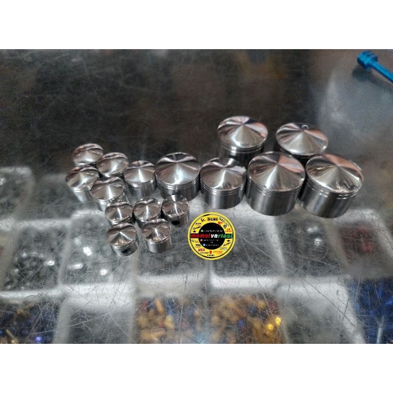 cover tutup baut 8 stanlis/tutup baut 8 stainlis