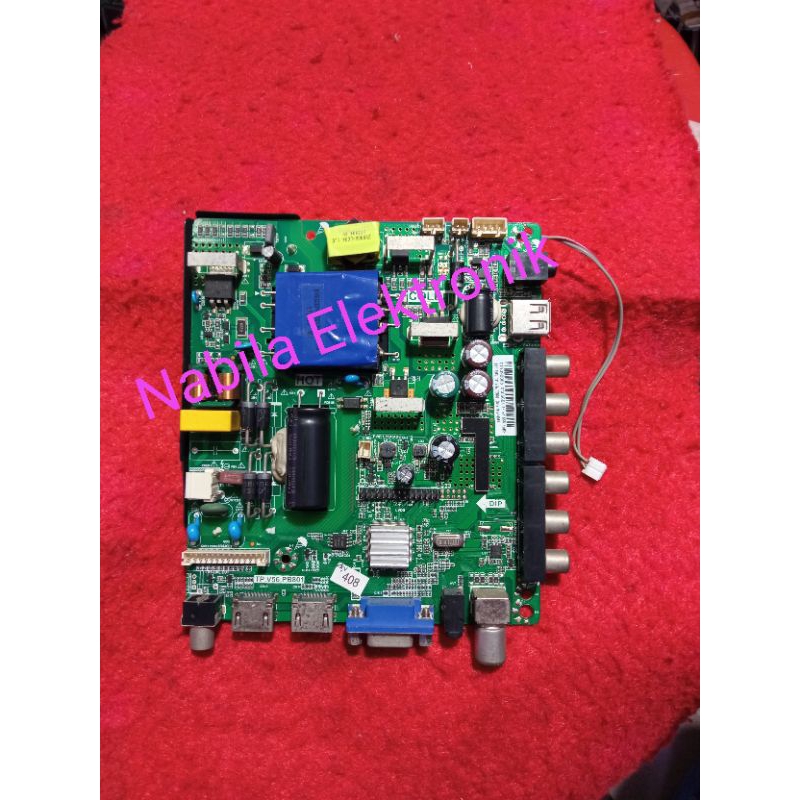 POLYTRON PLD32D1550 MAINBOARD TV LED - MOTHERBOARD - MESIN TV MOBO POLYTRON PLD 32D1550
