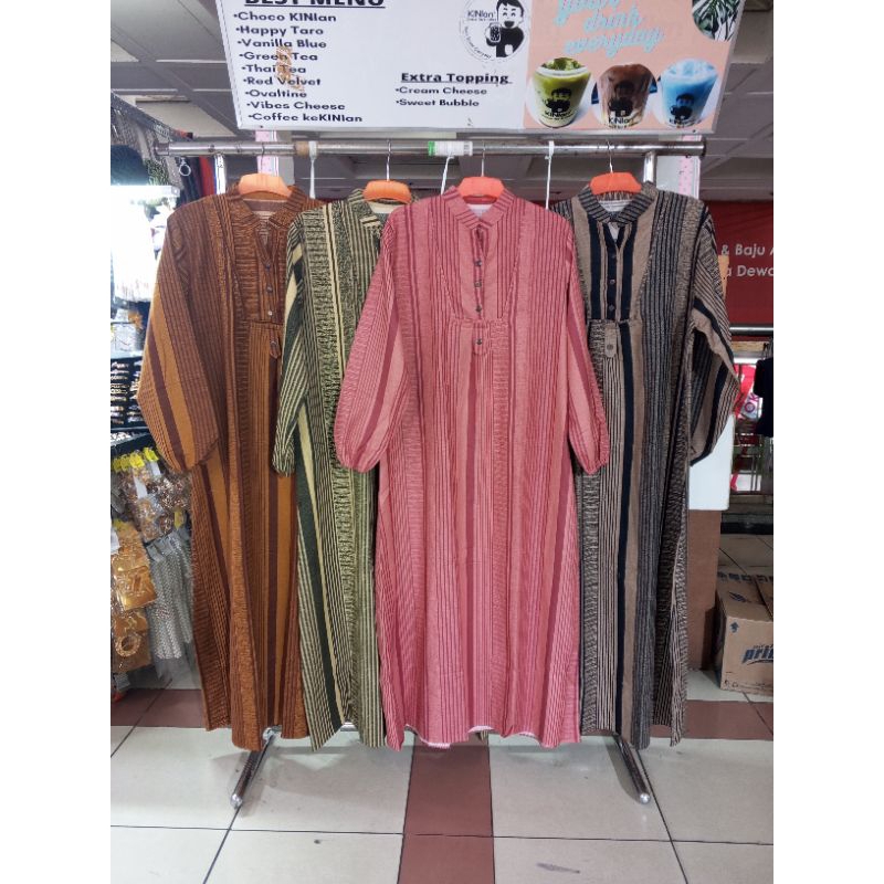 Gamis Linen premium