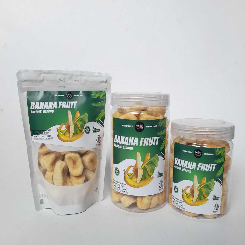 

KERIPIK BUAH PISANG TWIN SNACK ( 1000 ml, 800 )TERMURAH ORIGINAL PREMIUM MAKANAN DIET SEHAT | VEGETARIAN | VEGAN | HALAL