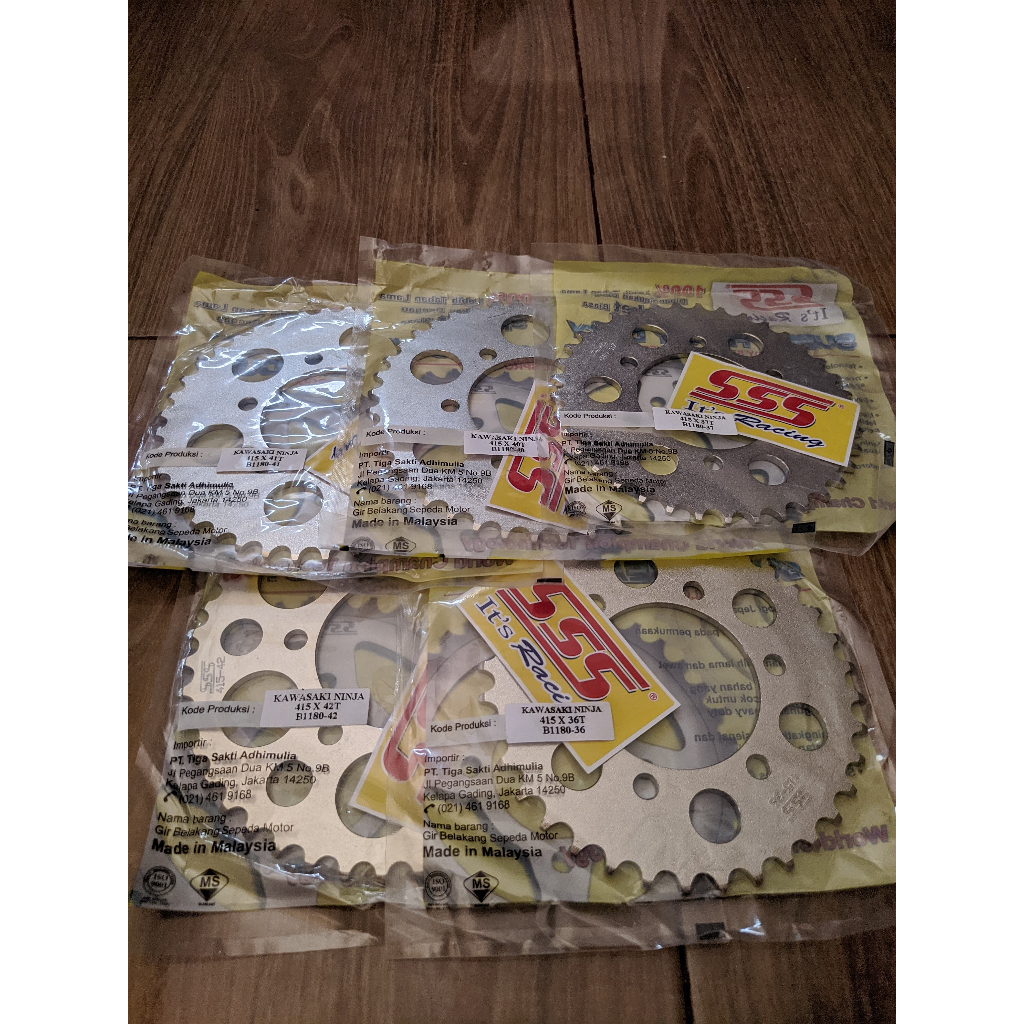 Gir Gear Belakang SSS Yamaha Rxz Rx K Rxk Rx King Alfa Sigma Force1 F1z R F1zr Fiz Fizr Rxs Rx Jupit