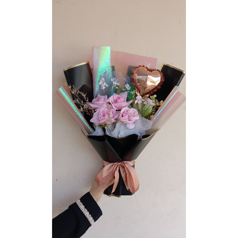 Bucket bunga balon