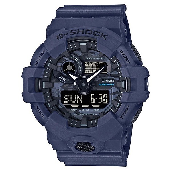 Casio G-Shock GA-700CA-2ADR Gshock GA700CA-2A Original & Garansi RESMI