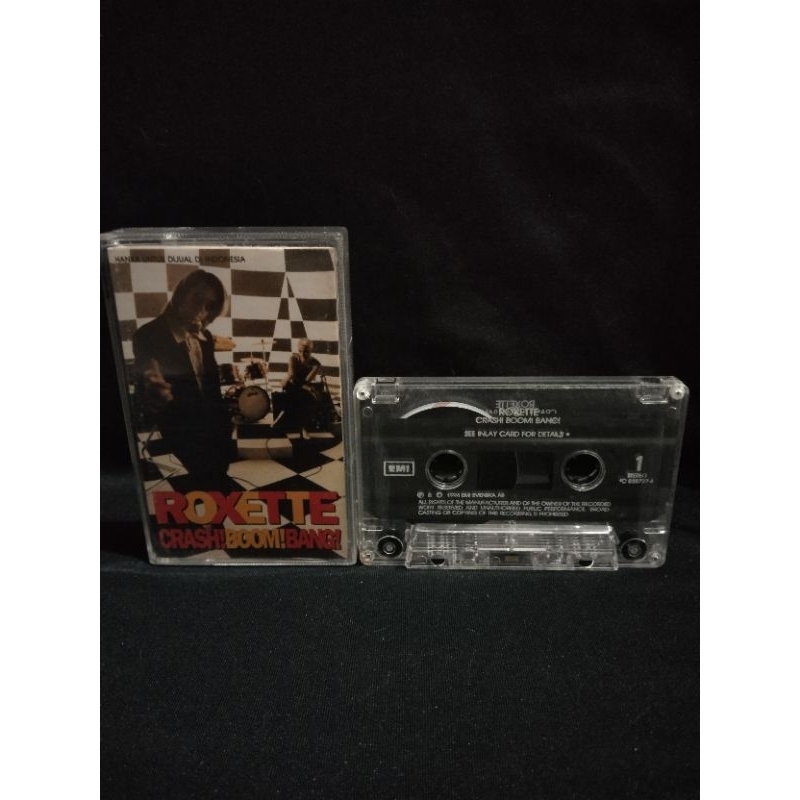 kaset Roxette album Crash Boom Bang