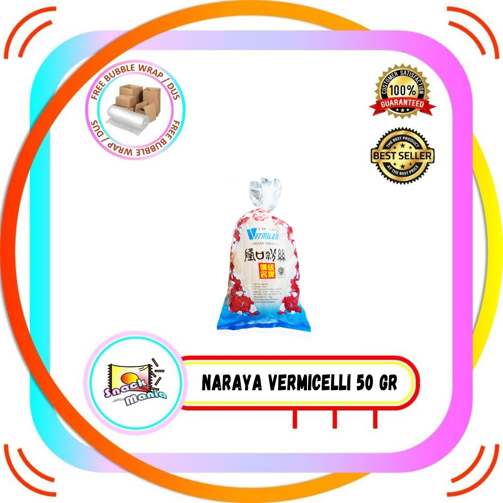 

Naraya Vermicelli Soun ~ 50 gr Long Kow Suun Sohun Jagung Longkou