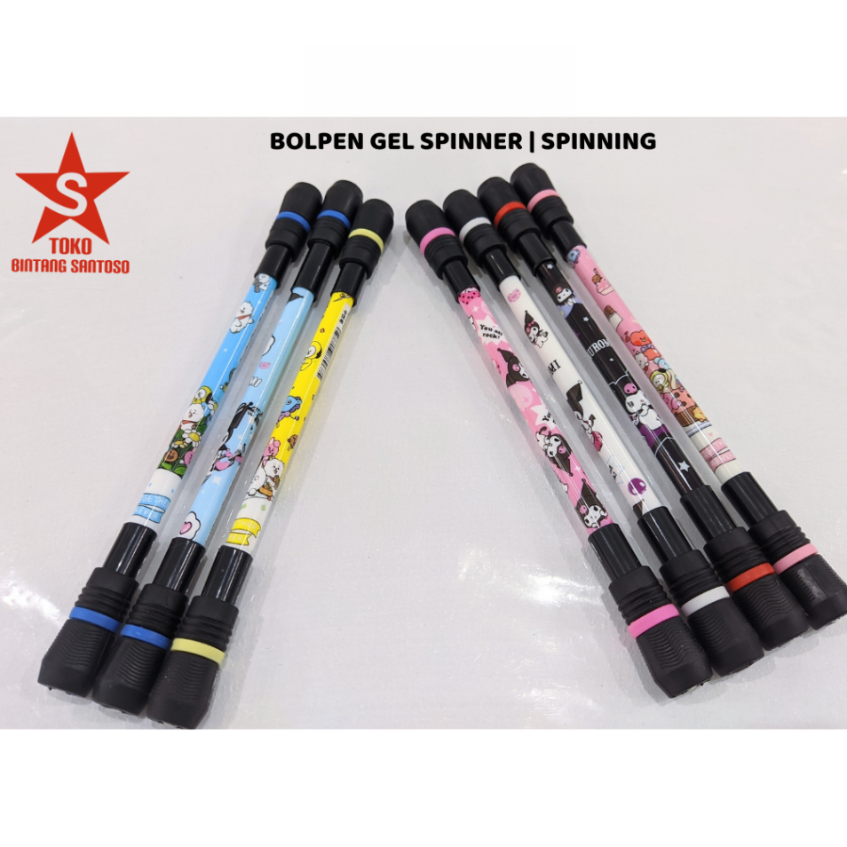 

Bolpen Gel Spinner | Pulpen Spinning Non LED