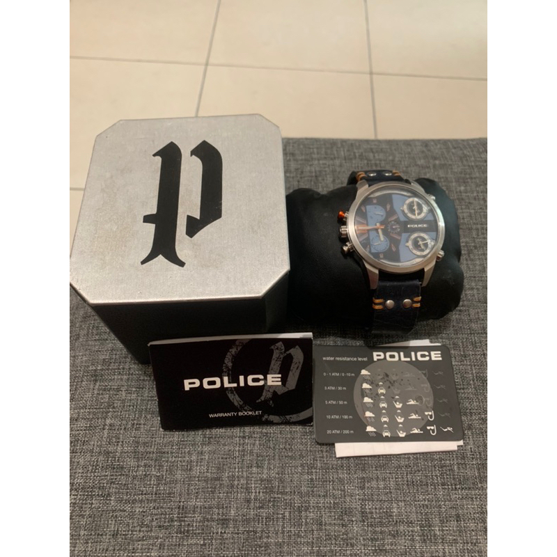 Jam tangan police preloved