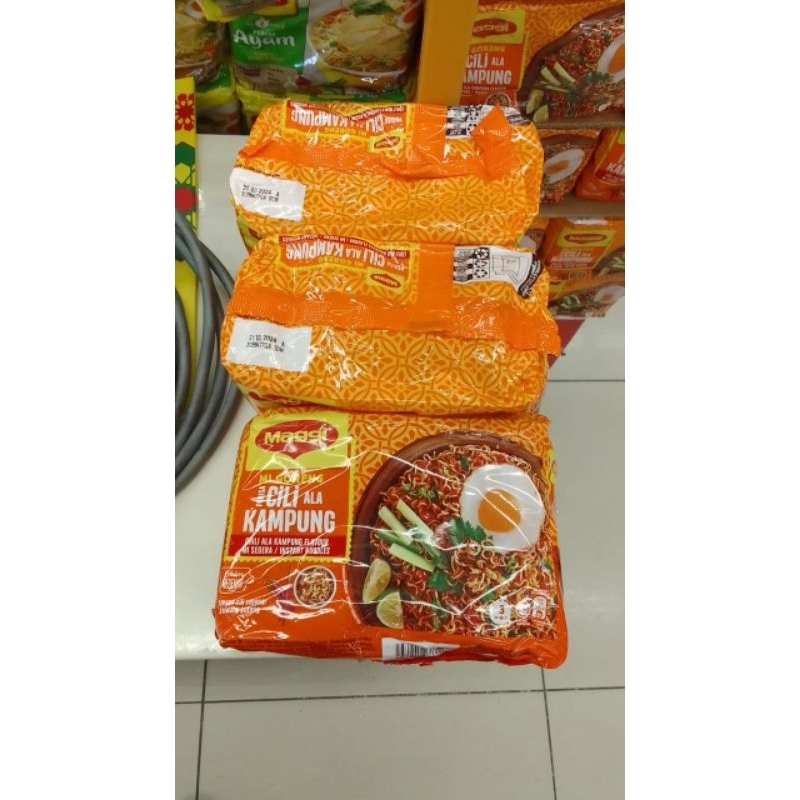 

Mie Chili Kampung & Sambal Tumis Bilis