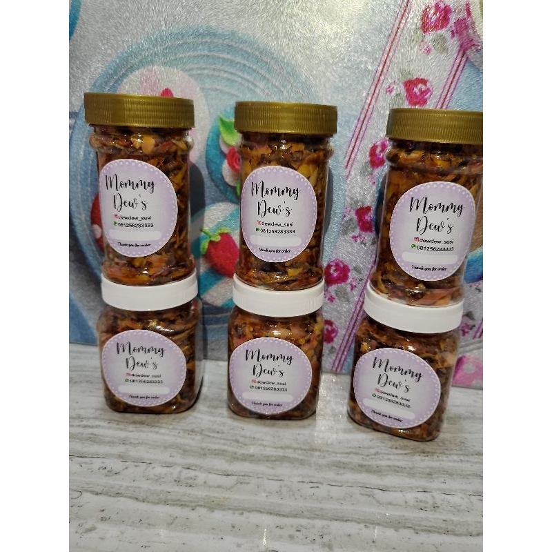 

sambal teri kecombrang (homemade)