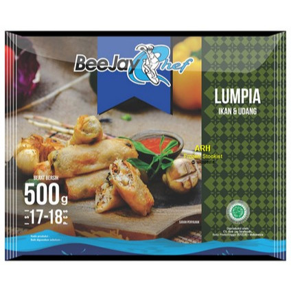 

Bee Jay Lumpia Ikan & Udang 500Gr