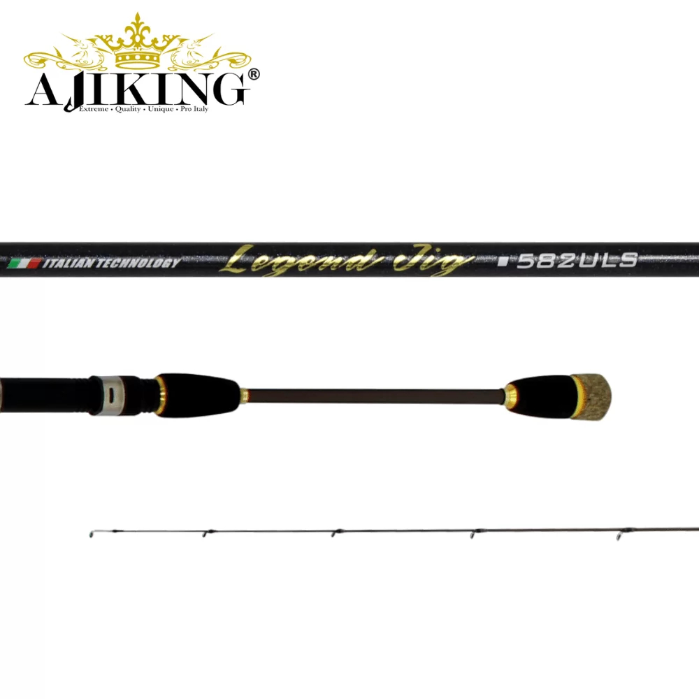 Joran Light Jigging Ajiking Legend Jig 582ULS 602ULS 632ULS