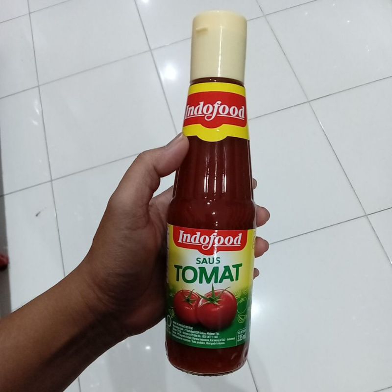 

Mahbubah - Indofood 335 ml Saus Tomat Botol Kaca