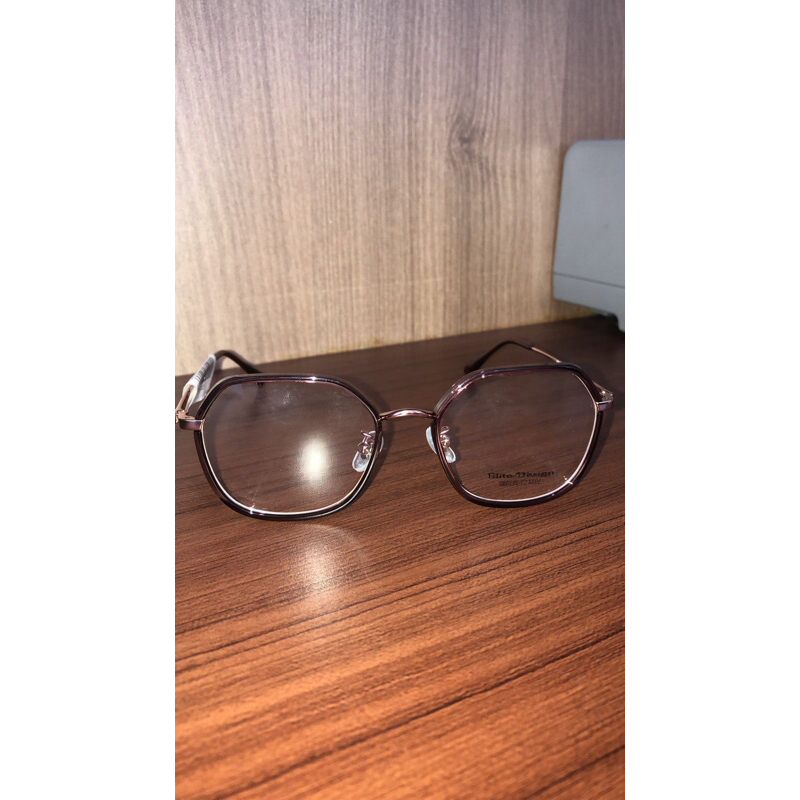 Kacamata Wanita minus Fashion Geometric Sunglasses Korean Style