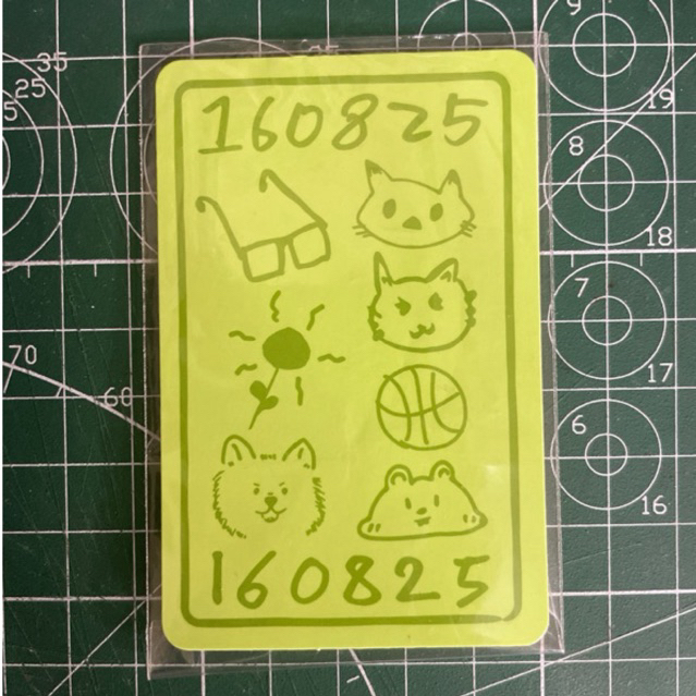 nct dream lucky card