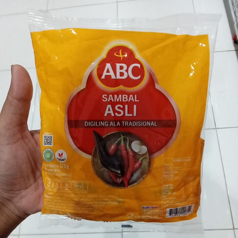 

Mahbubah - ABC 8 g @22 pcs Sambal Asli Pack