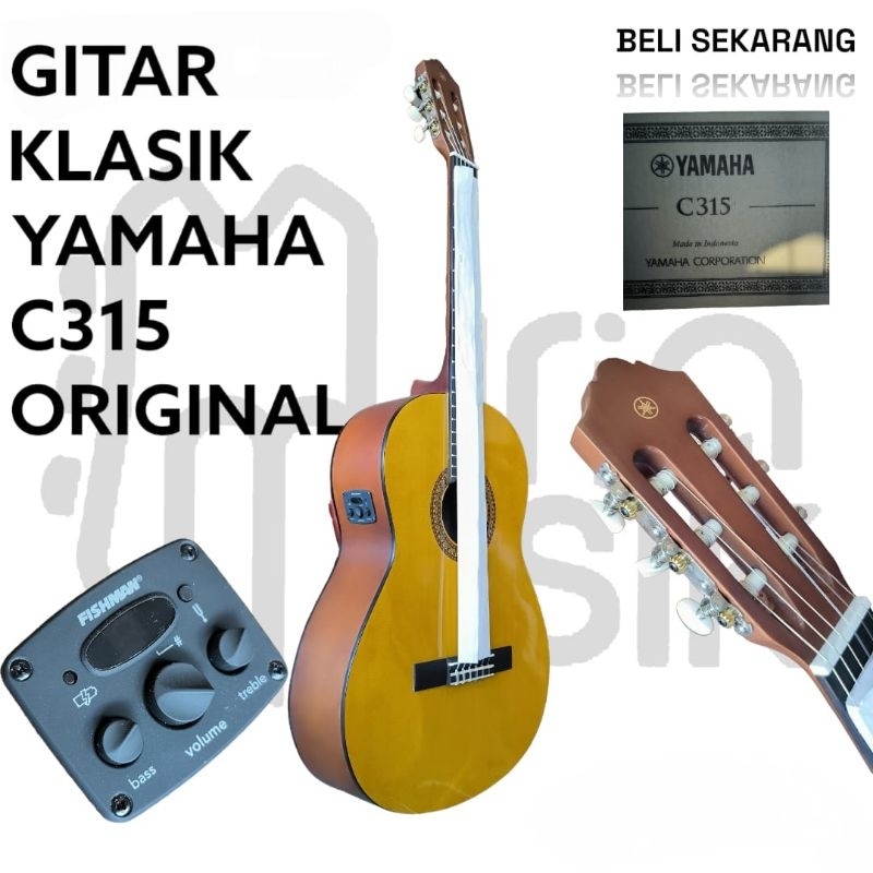 Gitar Yamaha C315 Gitar Klasik Yamaha Original Akustik Elektrik