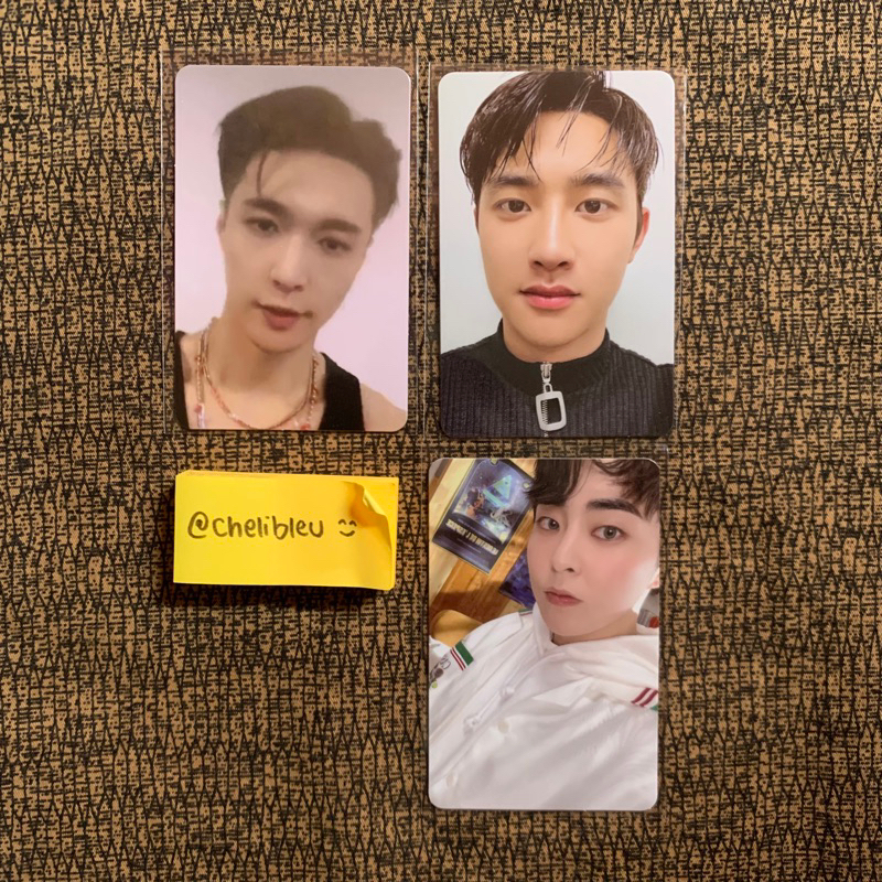 EXO DFTF Don’t fight the feeling PB AR Xiumin Lay Kyungsoo PC Photocard
