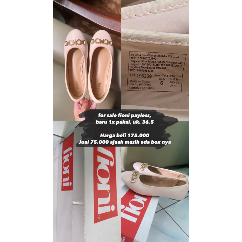 fioni flatshoes/sepatu flat