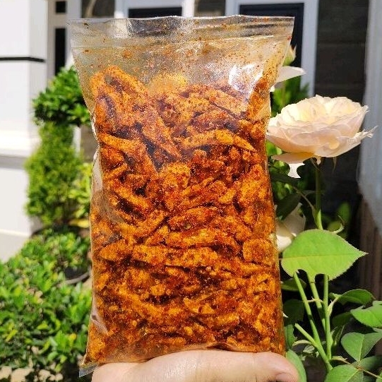 

Basreng Pedas daun jeruk isi 500gram