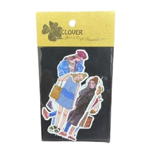 

Gramedia Medan - Clover Sticker OOTD Casual Girls