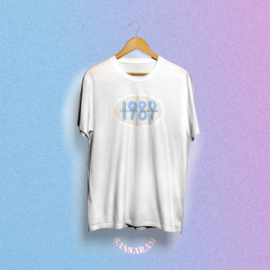 Kaos Taylor Swift Tshirt 1989 Taylor's version Merch Konser