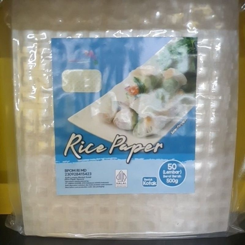 

Jsf Rice paper kotak isi 50's 500g