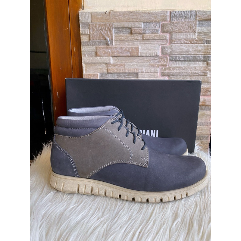 PSPGN.CO | ORIGINAL BRANDED GINO MARIANI GILBERT G17 SEPATU KULIT PRIA BOOTS FASHION TALI KASUAL 40