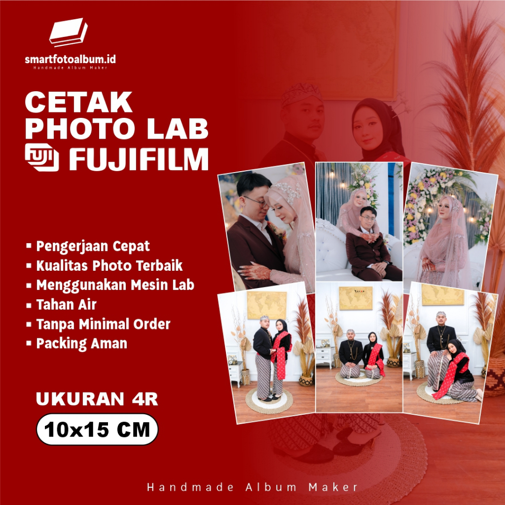 Cetak Foto Lab 4R Fujifilm