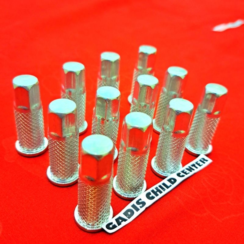 BAUT MUR NANAS PANJANG HEAD KNALPOT M8 KUNCI 12 RX KING SATRIA NINJA DLL