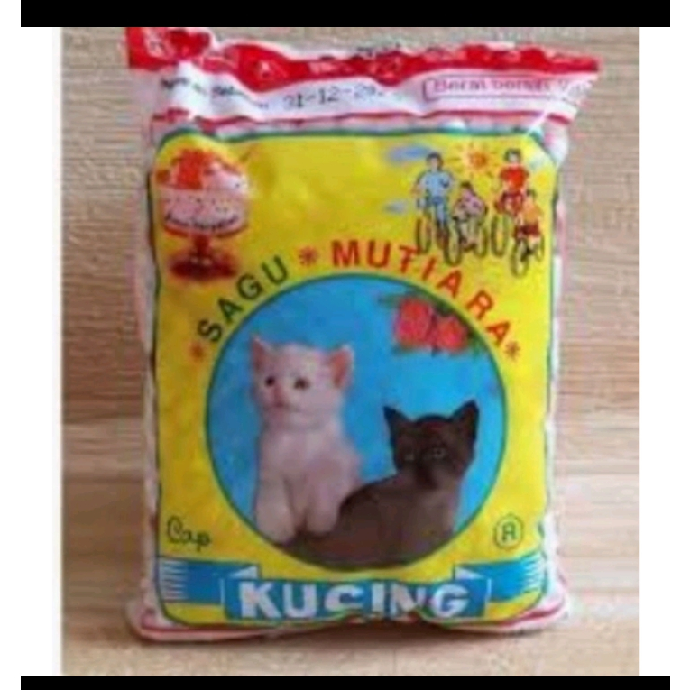 

sagu mutiara cap kucing 100 gram