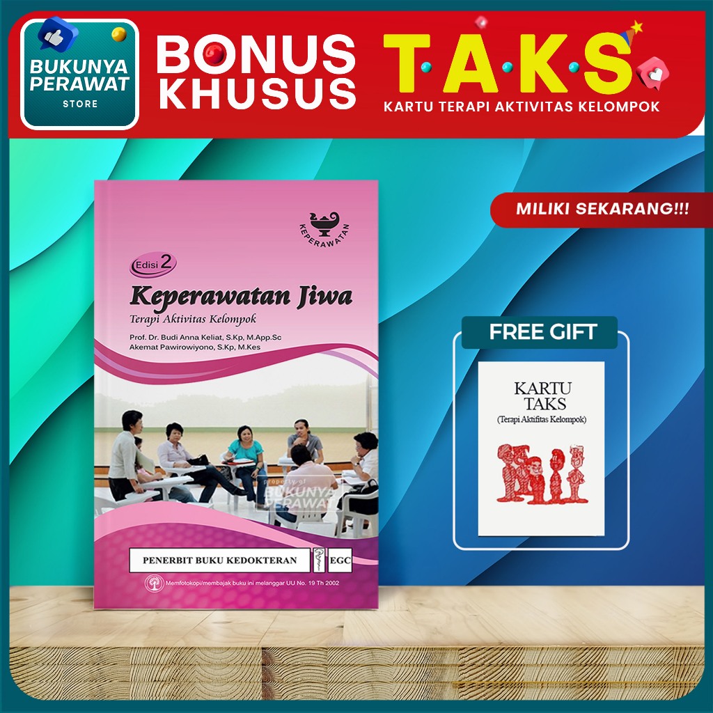 (ORIGINAL) KEPERAWATAN JIWA TERAPI AKTIVITAS KELOMPOK / TAK - FREE KARTU TAKS