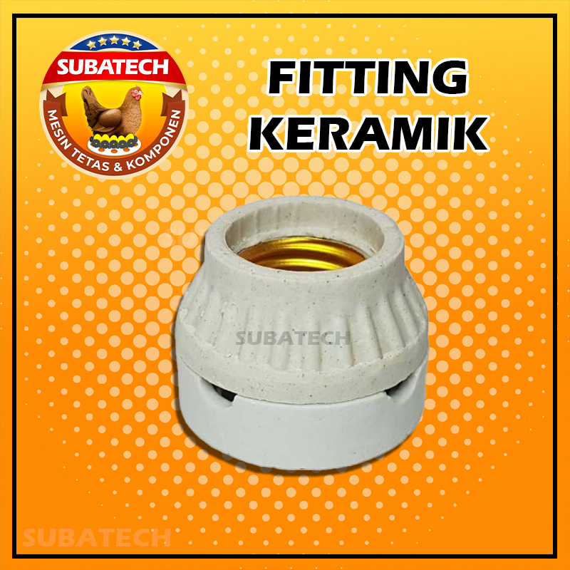 Fitting Plafon Keramik E27
