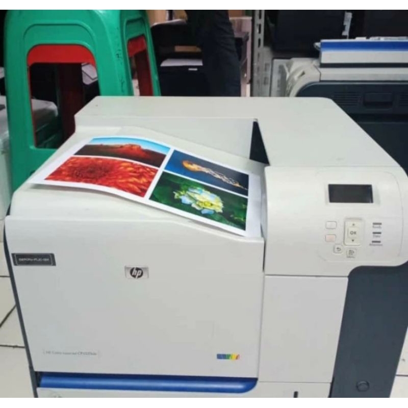 Printer Hp Laserjet CP3525dn CP3525 Toner Full CE250A