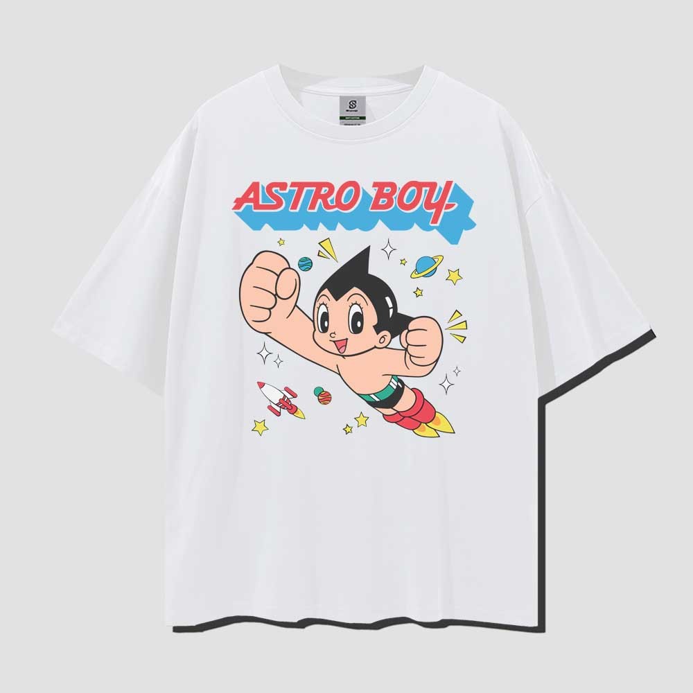 Astro Boy Kids Vintage  Style Oversize Tee