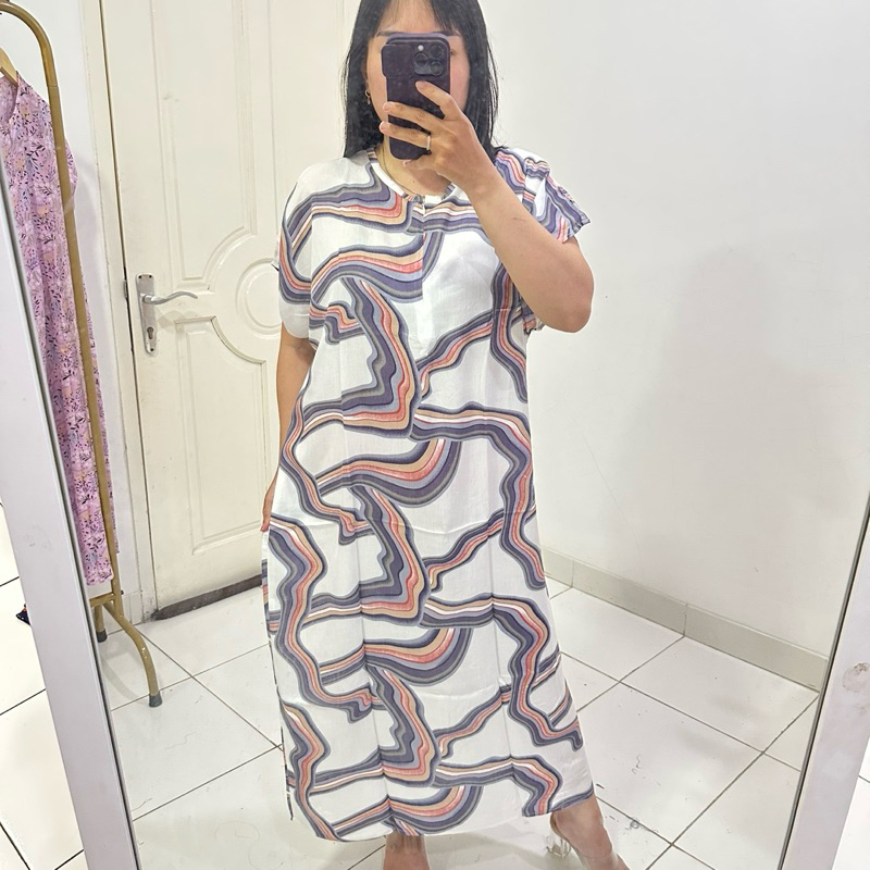 Daster habel/ hebel rayon busui sematakaki, home wear