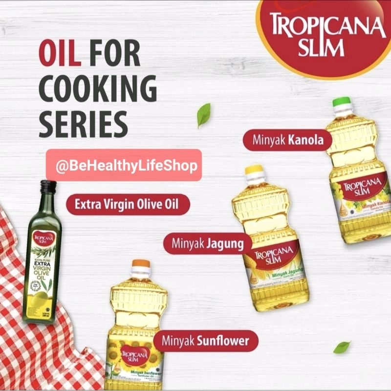 

Tropicana Slim Minyak Kanola / Minyak Jagung / Sunflower 946ml