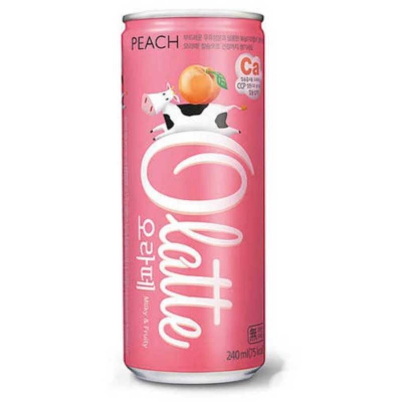 

Olatte Peach Can 240 ml